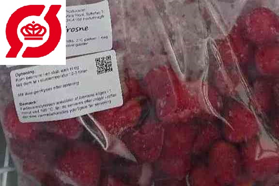 Lækre danske jordbær renset og klar til smoothies